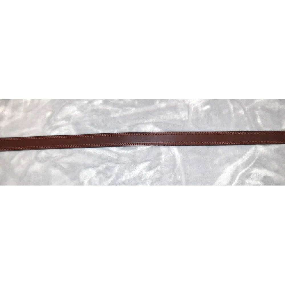 Spencer's Western World Brown Cowhide Leather Belt USA Boho Men's 48